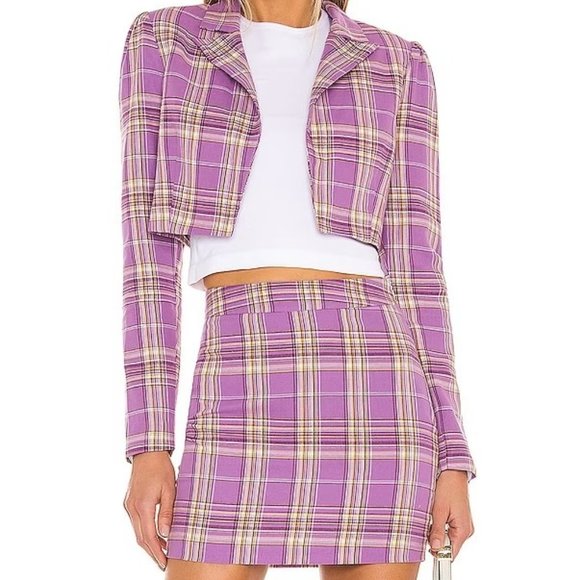 Dione Blazer Skirt Set worn once size small - Picture 1 of 5